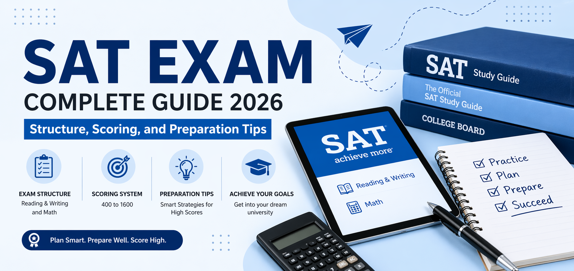 SAT Exam Complete Guide: Structure, Scoring, and Preparation Tips (2026)