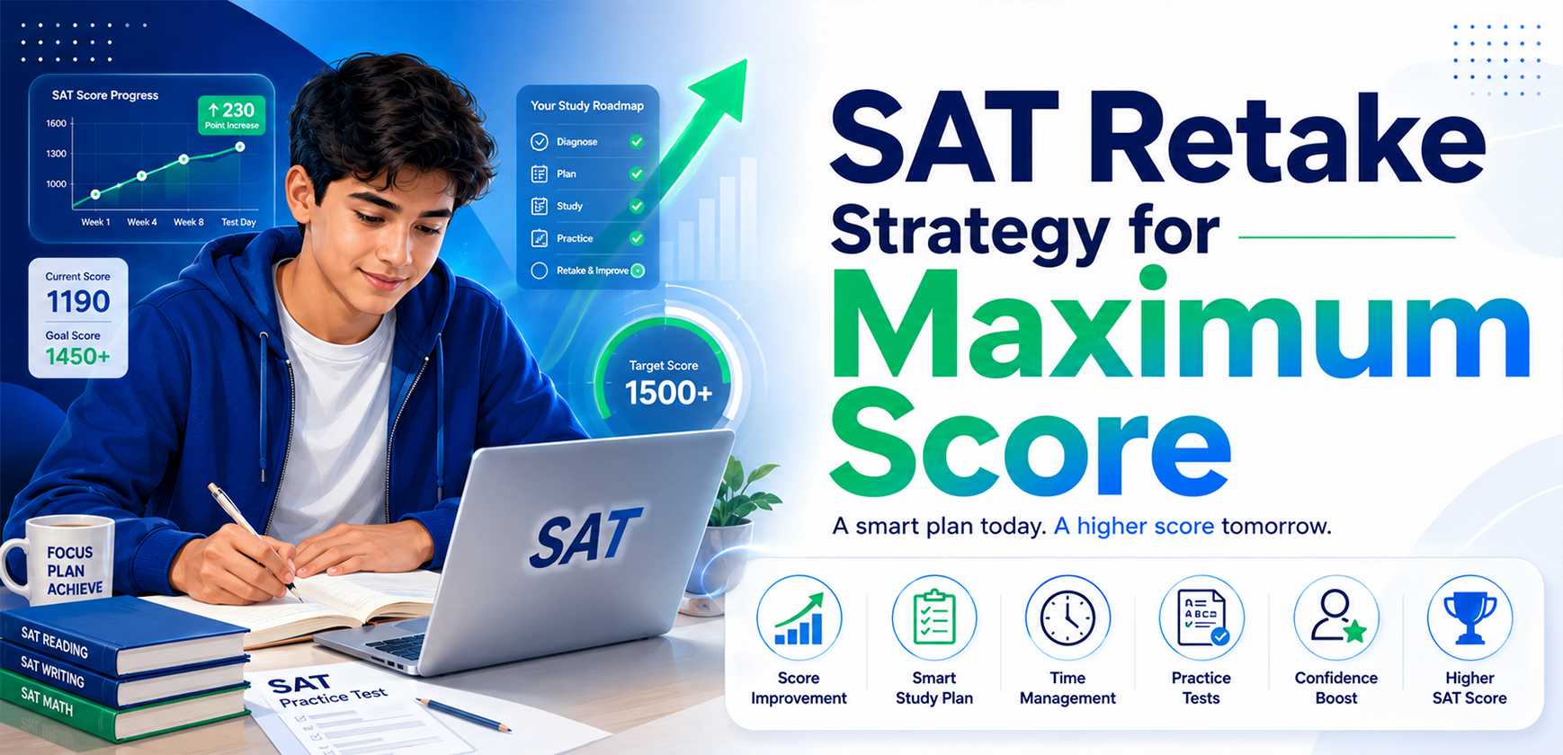 SAT Retake Strategy 2026: Improve Your SAT Score Fast