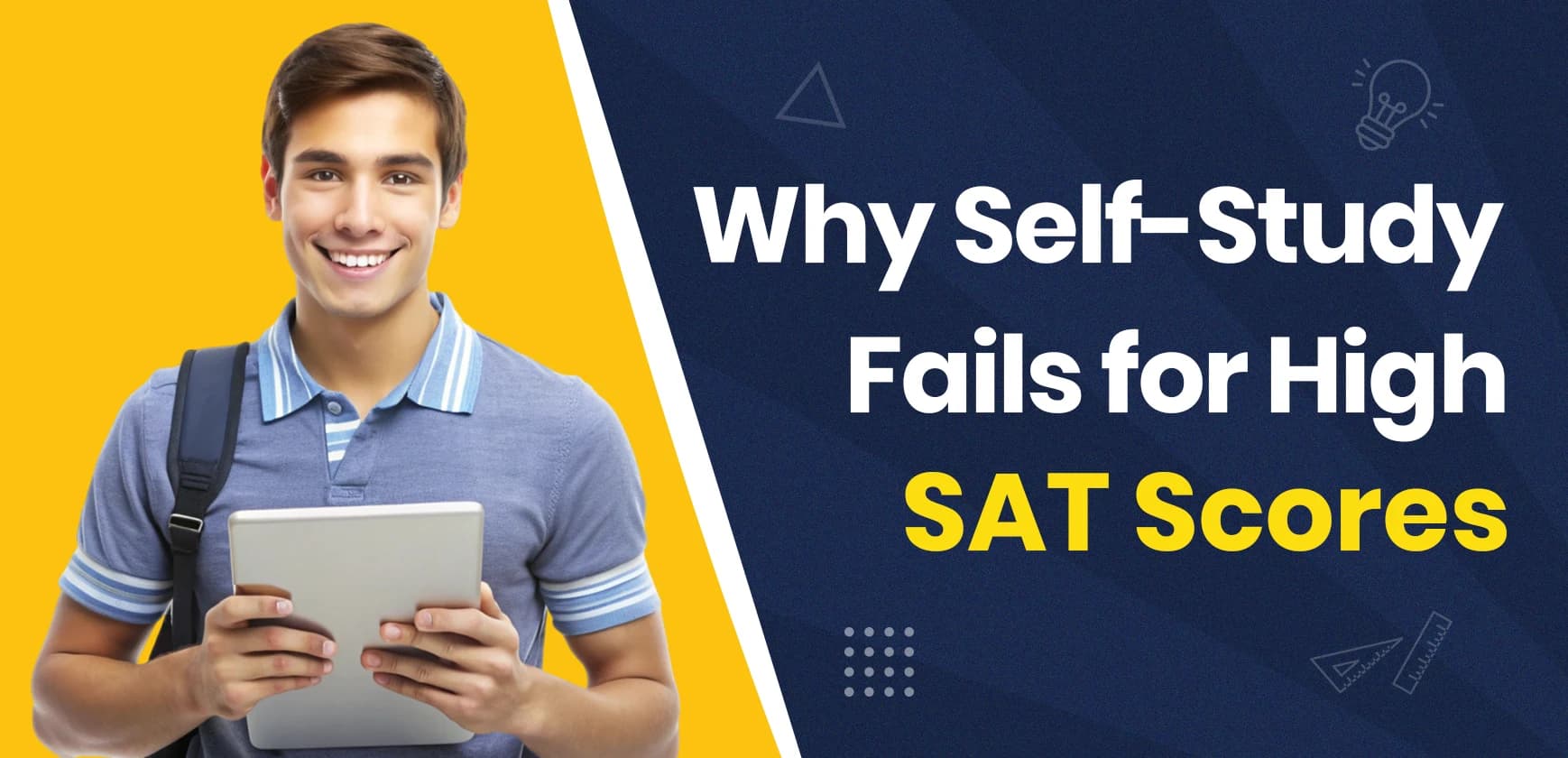 why self study fails for high sat scores